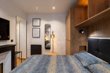 Schlafzimmer Möblierte wohnung - 25m²  - 1 Zimmer - Jules Joffrin - Mairie du 18ème - Paris